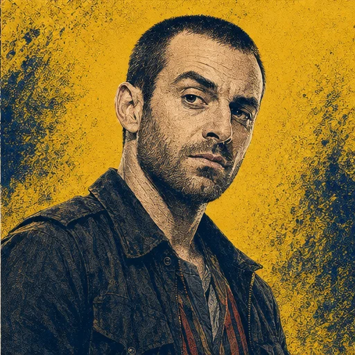 Original illustrated portrait of Frenchie